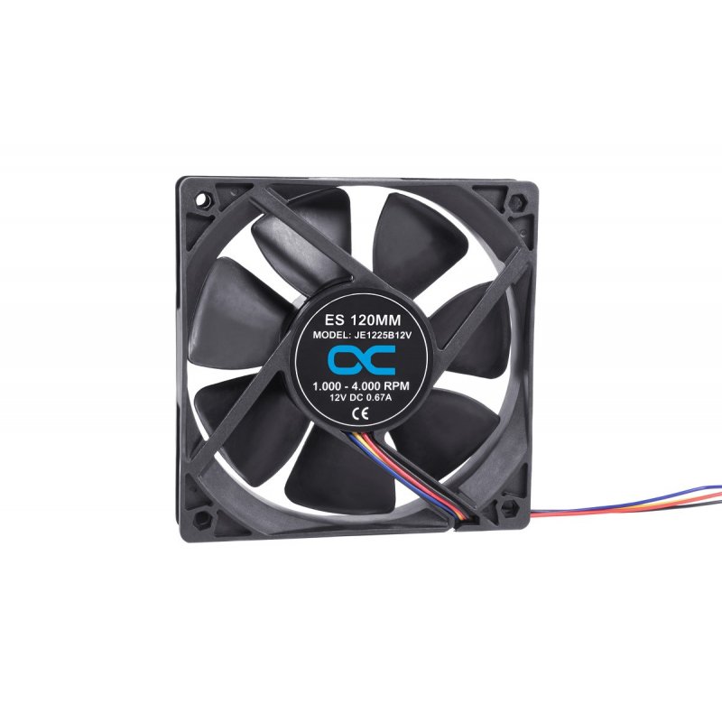 Alphacool ES 120mm 1.000-4.000rpm Fan V1.1 ( 120x120x25mm ) - Two Ball Bearing - PWM