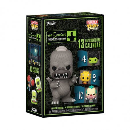Simpsons Pocket POP! calendrier de l´avent Treehouse of Horror 13 Day Countdown