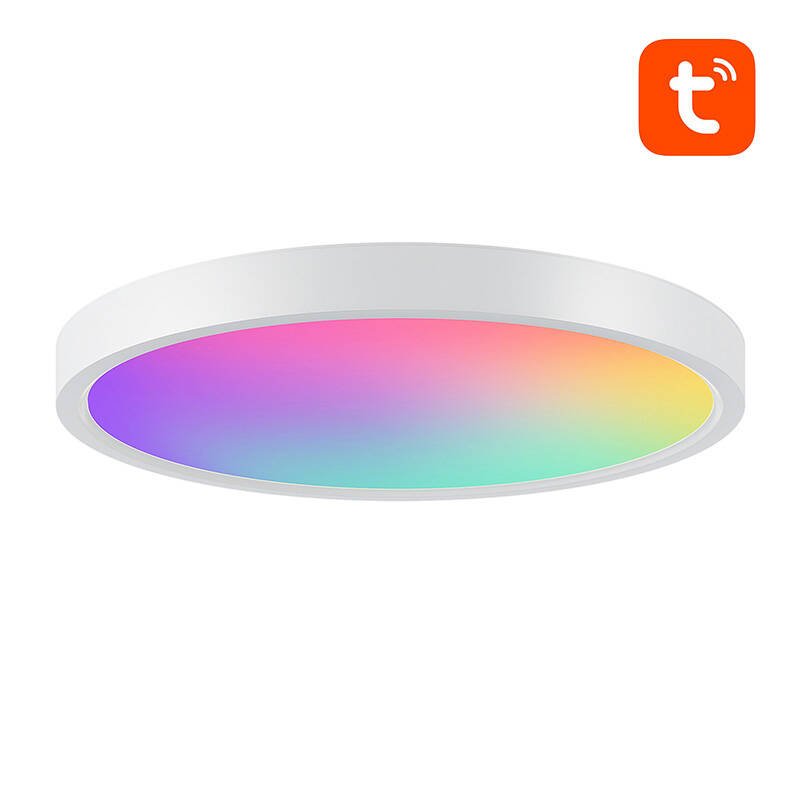 Smart ceiling lamp 30cm WiFi/Bluetooth 16M RGBCW Gosund LB12 1920lm Tuya Remote Control.