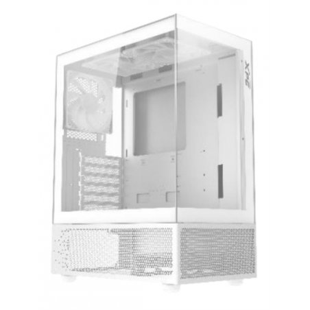 CAJA GAMING XPG INVADER X MINI ATX 1XUSB-C 2XUSB SIN FUENTE ARGB BLANCO