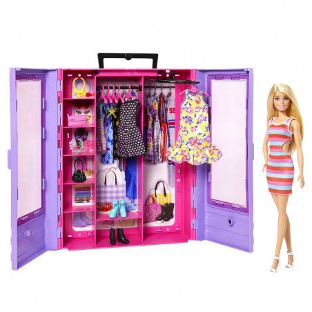 Barbie Fashionistas – Coffret Le Dressing de Rêve de