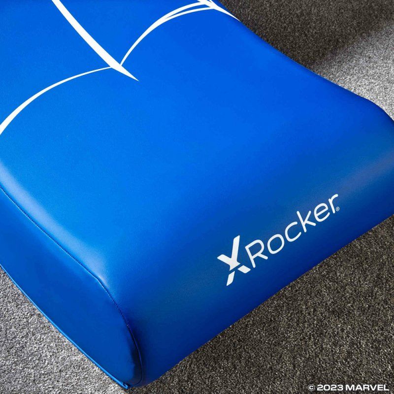 X Rocker 2021178 Siège pour jeu vidéo Siège de jeu sur console Siège capitonné Noir, Bleu, Rouge, Blanc