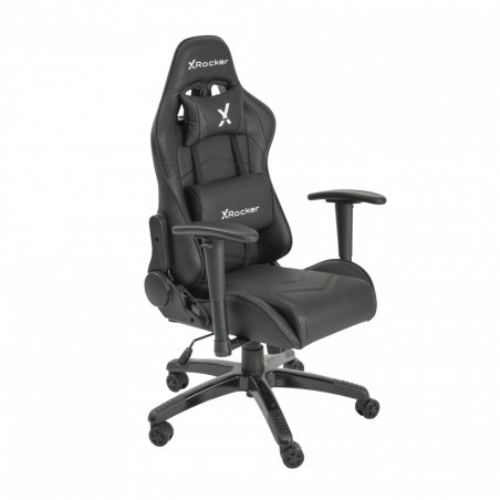 X Rocker - Chaise de jeu eSports compacte Agility JR Noire Carbone