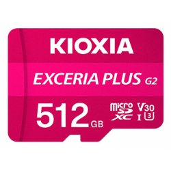 Kioxia LMPL2M512GG2 mémoire flash 512 Go MicroSDXC UHS-I Classe 10
