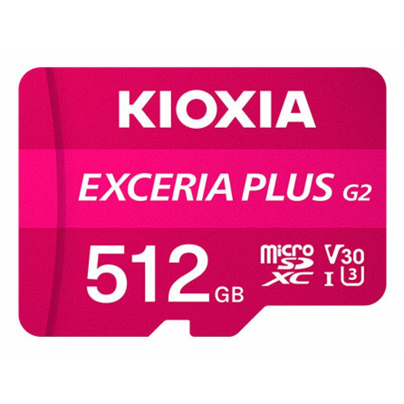 Kioxia LMPL2M512GG2 mémoire flash 512 Go MicroSDXC UHS-I Classe 10