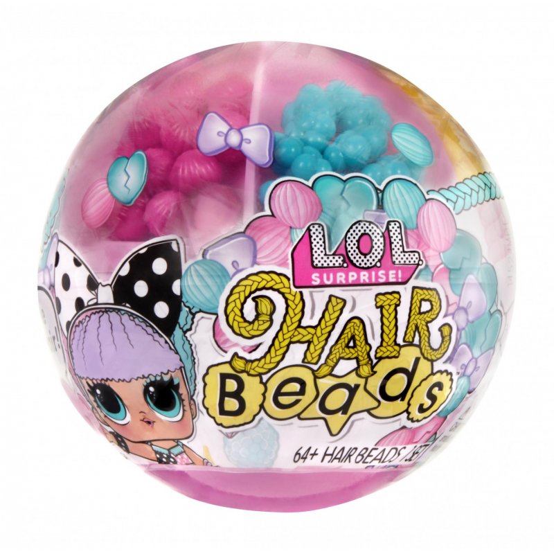 MGA L.O.L. Surprise Hair Beads Tots Asst in PDQ