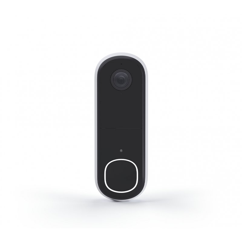 Arlo 2K Kabellose Video-Türklingel Weiß 2K Auflösung, 180° Blickwinkel, Integrierter Akku, Zwei-Wege-Audio