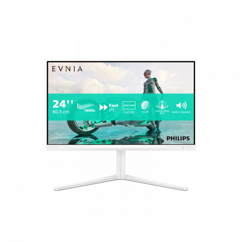 Philips Evnia 24M2N3201A/00 LED display 60,5 cm (23.8") 1920 x 1080 pixels Full HD LCD Blanc