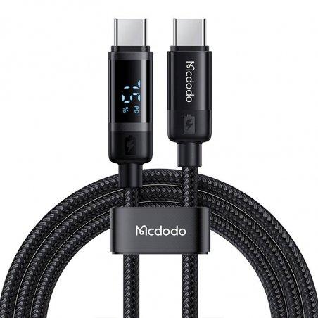 Mcdodo CA-5780 USB-C to USB-C 60W data cable 1.2m (black)