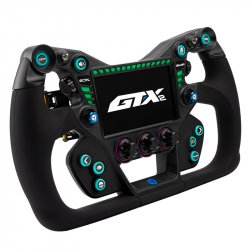 Cube Controls GTX2 Lenkrad, schwarz/blau - 30 cm Grip