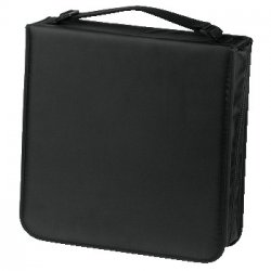 Hama CD Wallet Nylon 208, black 208 disques Noir