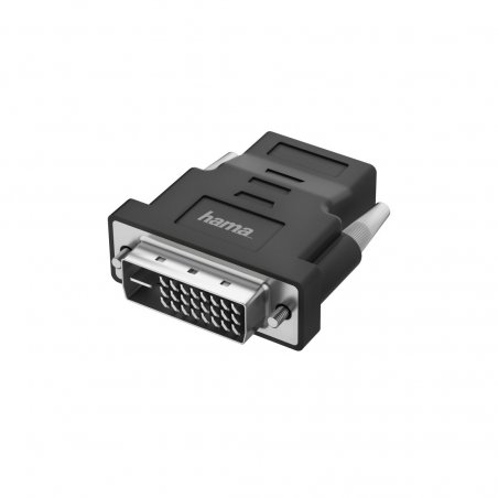 Hama 00205169 changeur de genre de câble DVI HDMI Noir