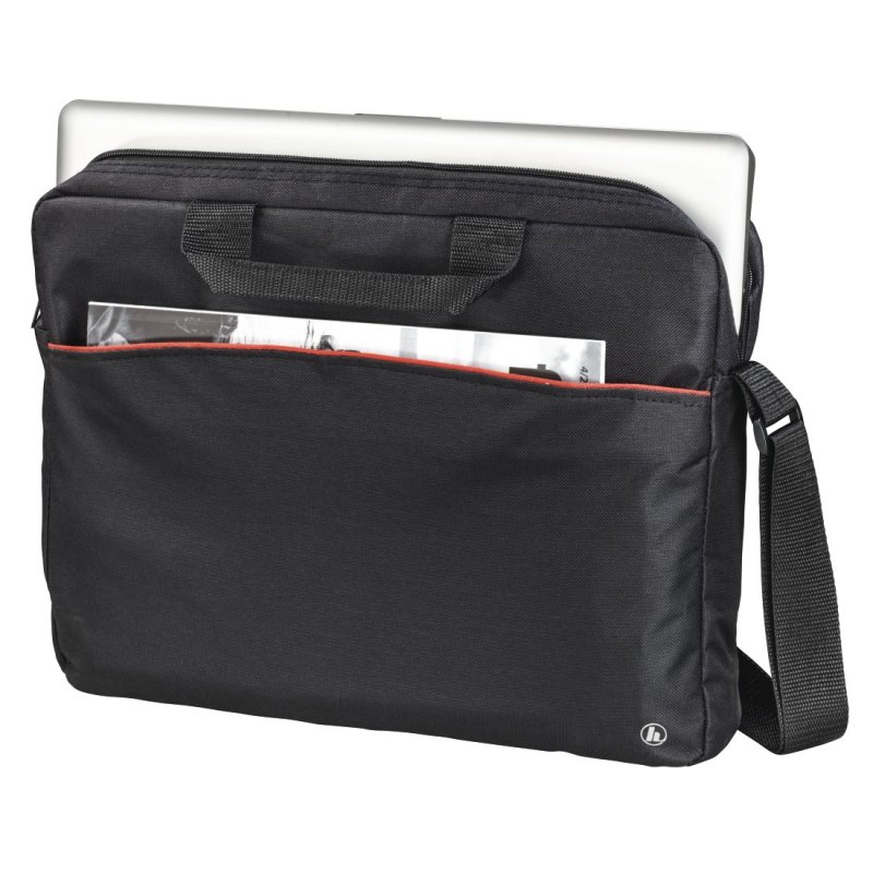 Hama Tortuga Laptop Bag, Up to 17.3", Padded Compartment, Spacious Front Pocket, Black