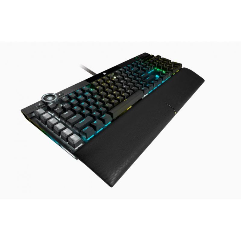 Corsair K100 RGB clavier Jouer USB QWERTZ Néerlandais Noir