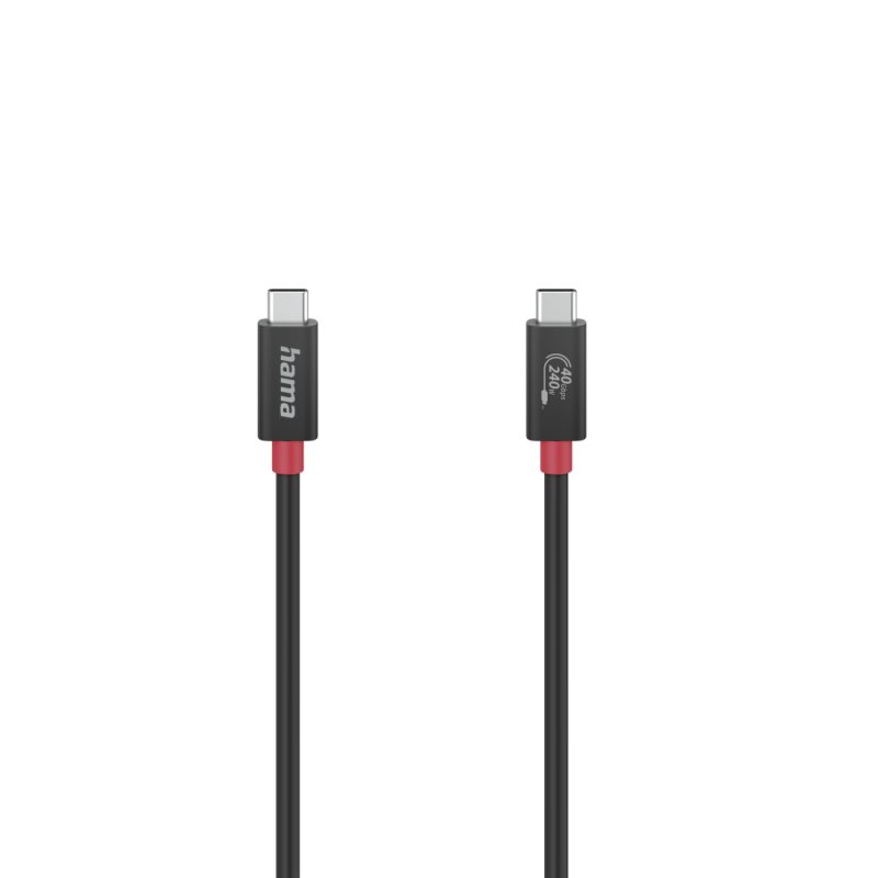 Hama 00200779 câble USB USB4 Gen 3x2 1 m USB C Noir