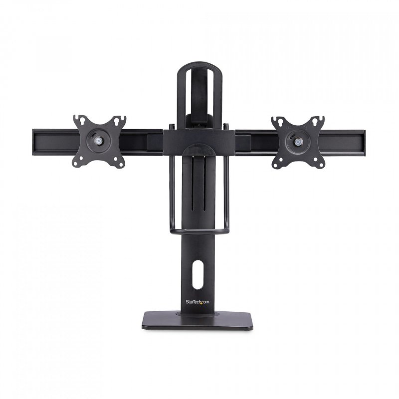 StarTech.com 2MC1S-MONITOR-STAND support d'écran plat pour bureau 68,6 cm (27") Noir