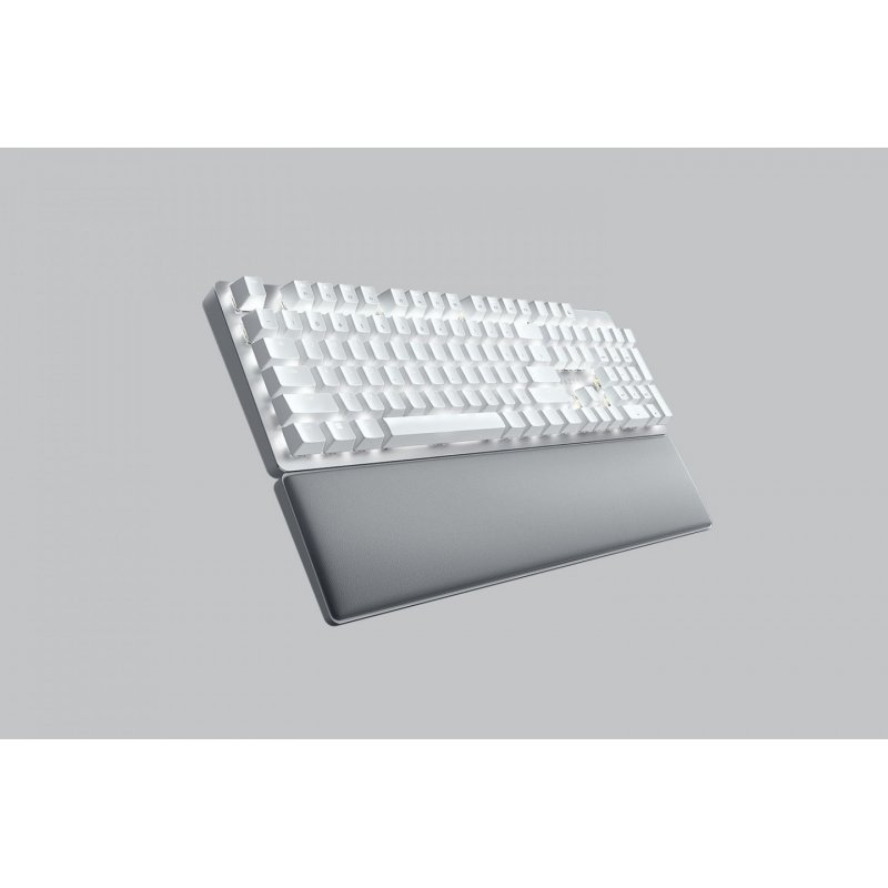 Razer Pro Type Ultra clavier Bureau USB RF Wireless Bluetooth QWERTY Anglais américain Argent, Blanc