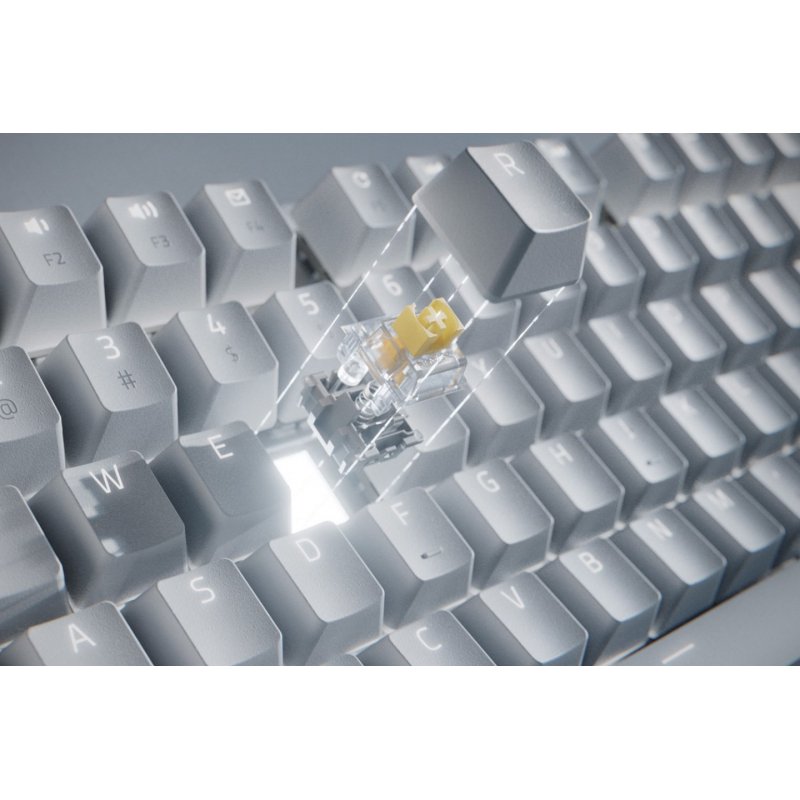 Razer Clavier RZ03-04110100-R3M1 / Pro Type Ultra Yellow Blanc