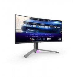 OLED Agon PRO PD34 (86.4 cm (34 Zoll), schwarz (matt)/silber, WQHD, Porsche Design, USB Hub, Adaptive-Sync, 240Hz Panel)