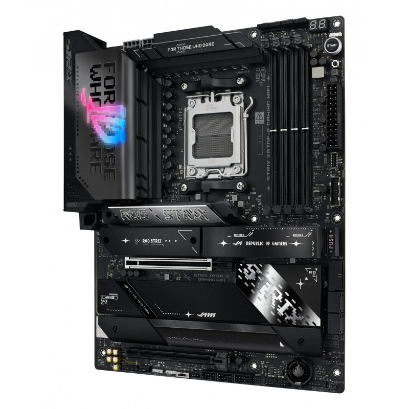 PLACA BASE ASUS ROG STRIX X870E-E GAMING WIFI AM5 ATX 4XDDR5