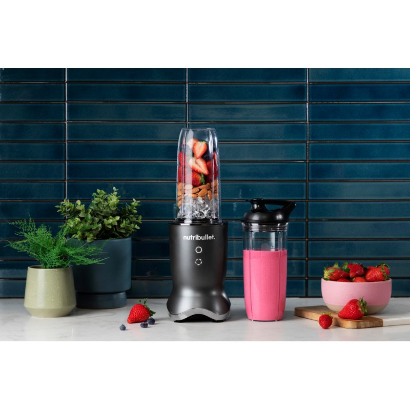 NutriBullet NB1206DGCC blender 900 L Tabletop blender 1200 W Black Transparent