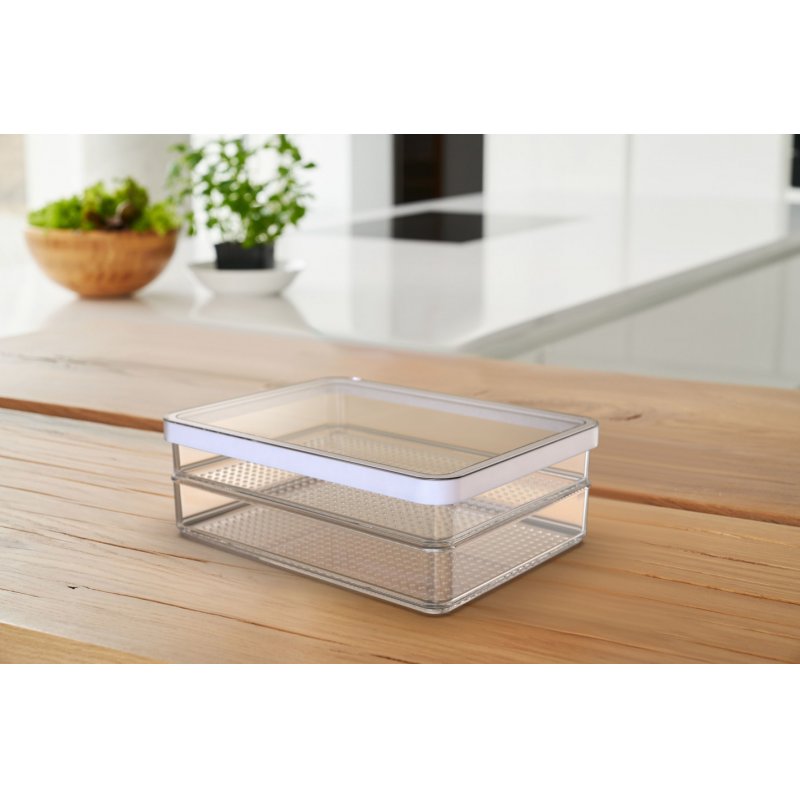 Rotho 1050990000WS fridge/freezer part/accessory Drawer Transparent, White