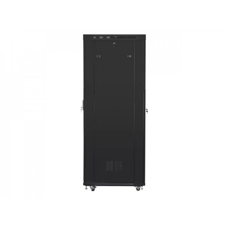 Lanberg FF01-8027-23BL rack cabinet 27U Freestanding rack Black