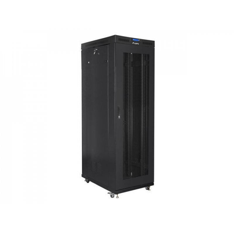 Lanberg FF01-8027-23BL rack cabinet 27U Freestanding rack Black