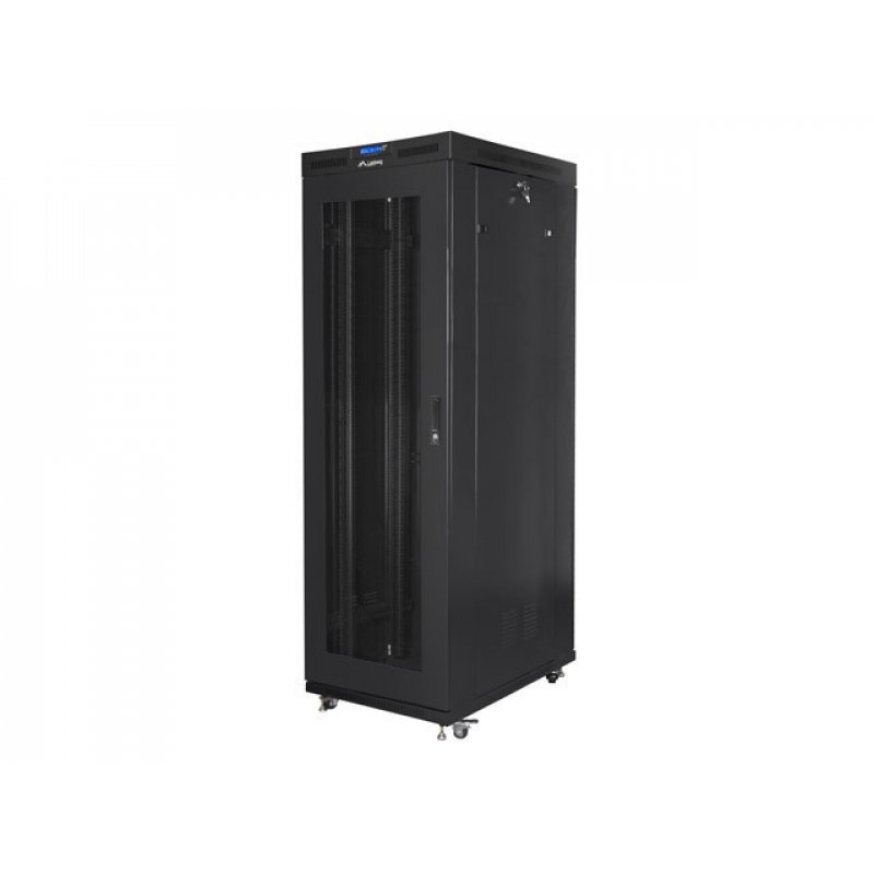 Lanberg FF01-8027-23BL rack cabinet 27U Freestanding rack Black