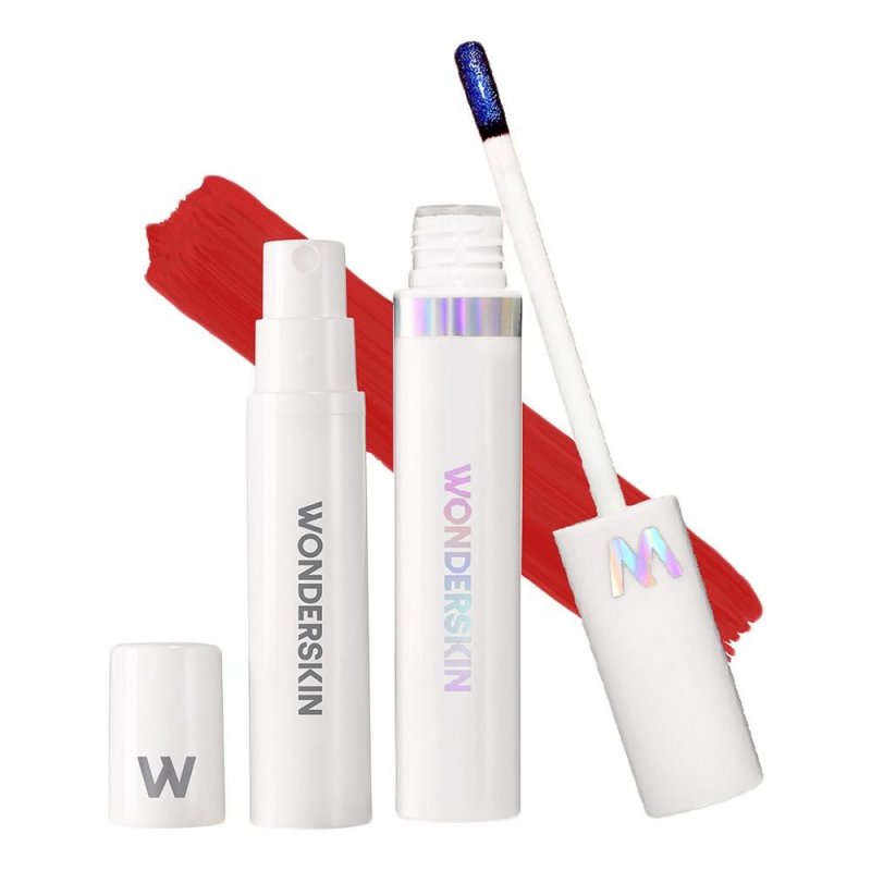 STOCK1 - Wonderskin - Wonder Blading Lip Stain Kit Hayley Rich Neutral Red