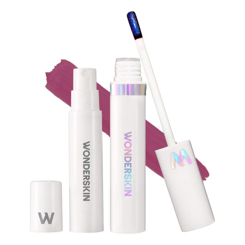 STOCK2 - Wonderskin - Wonder Blading Lip Stain Kit Bella Mauve