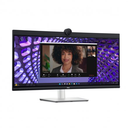 Moniteur 34.1" WQHD incurve Video conference Dell P3424WEB