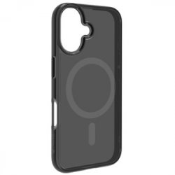 COQUE MAGSAFE 2M TRANSLUCIDE NOIR IPHONE 16