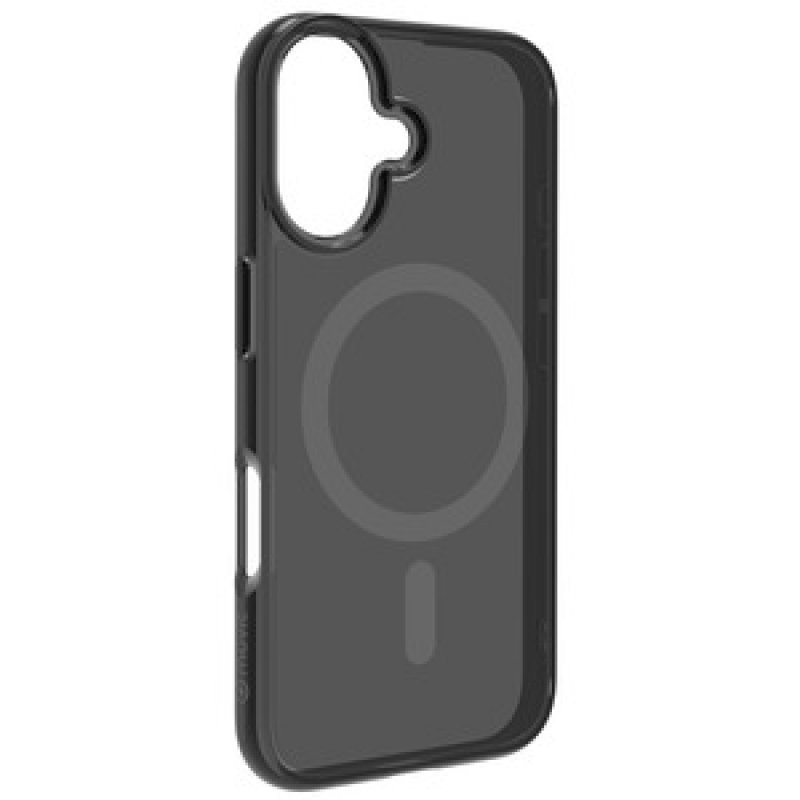 COQUE MAGSAFE 2M TRANSLUCIDE NOIR IPHONE 16