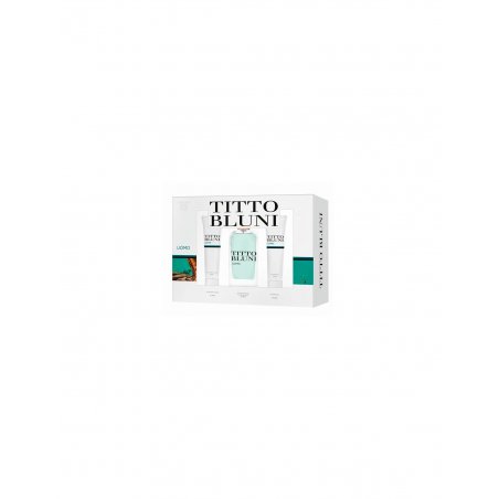 TITTO BLUNI ACQUA UOMO EDT SPRAY 75 ML SETS