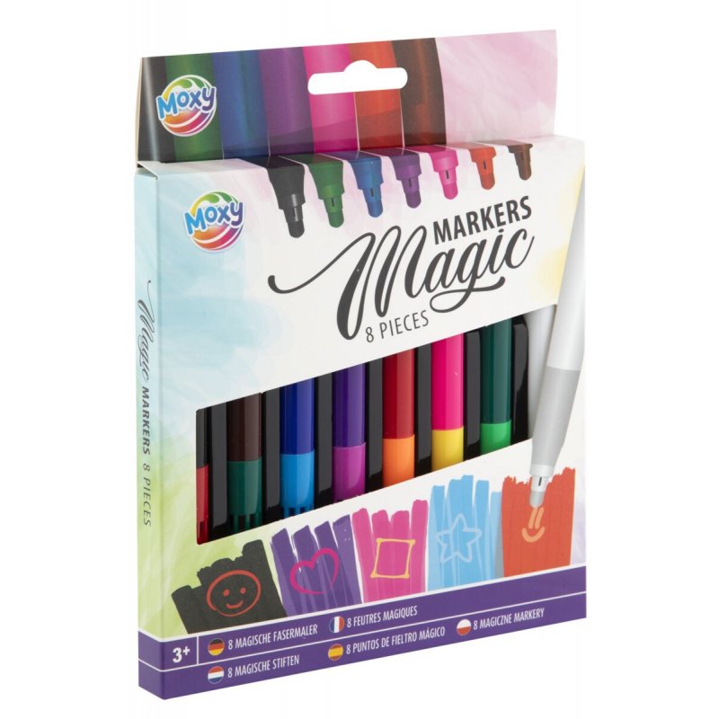 Moxy - 8 Magic Markers (150021)
