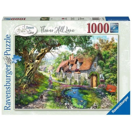 Ravensburger - Puzzle Flower Hill Lane 1000p (12000131)
