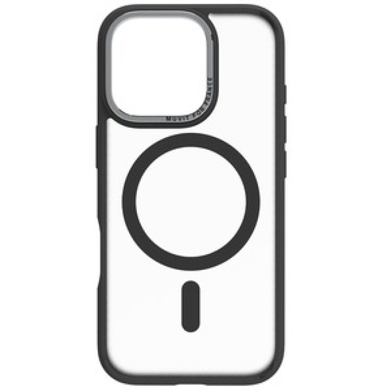 COQUE MAGSAFE 2M MAT FROST NOIR IPHONE 16 PRO