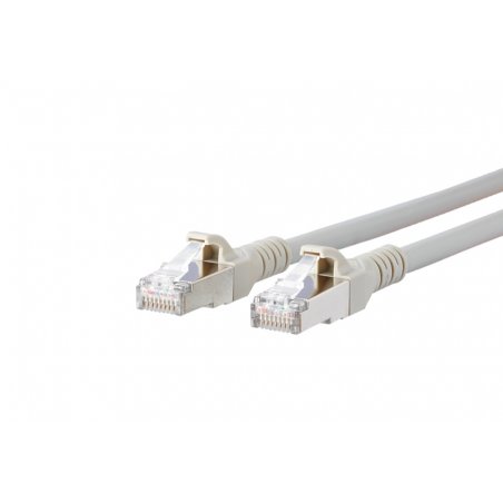 BTR NETCOM Cat6A, 2m câble de réseau Gris