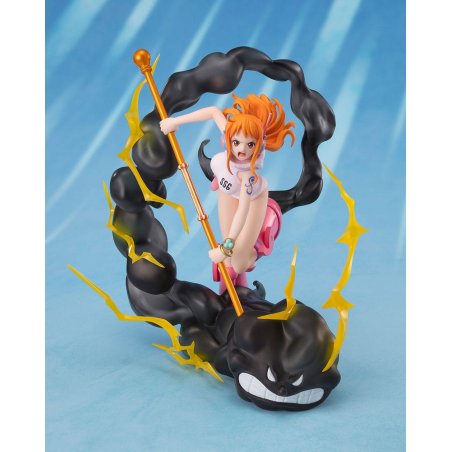 One Piece statuette PVC Figuarts ZERO Extra Battle Nami Lightning Blast 17 cm