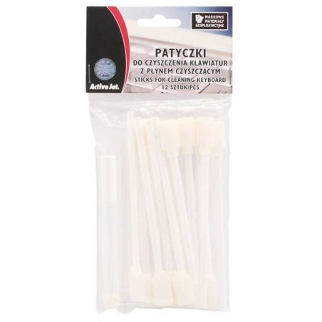 Activejet AOC-303 sticks for cleaning keyboards (12 pcs) with liquid