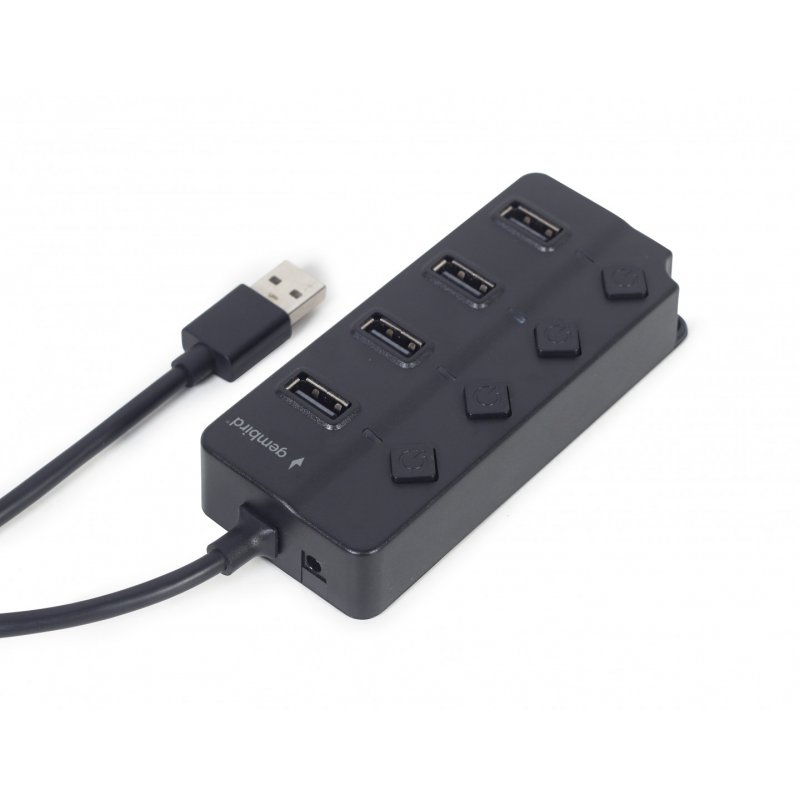 Hub USB 2.0 Gembird - 4 ports (Noir)