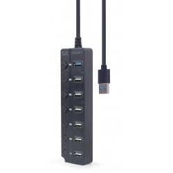 Hub USB 3.1 Gembird - 7 ports (Noir)