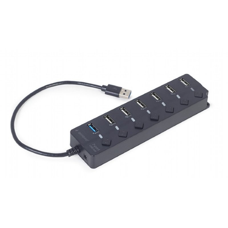 Hub USB 3.1 Gembird - 7 ports (Noir)