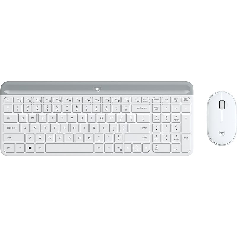 Logitech MK470 clavier Souris incluse Universel RF sans fil QWERTY Anglais Blanc
