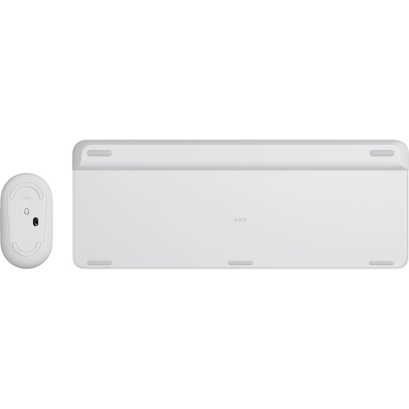 Logitech Ensemble souris et clavier 920-009205 / MK470 US Blanc