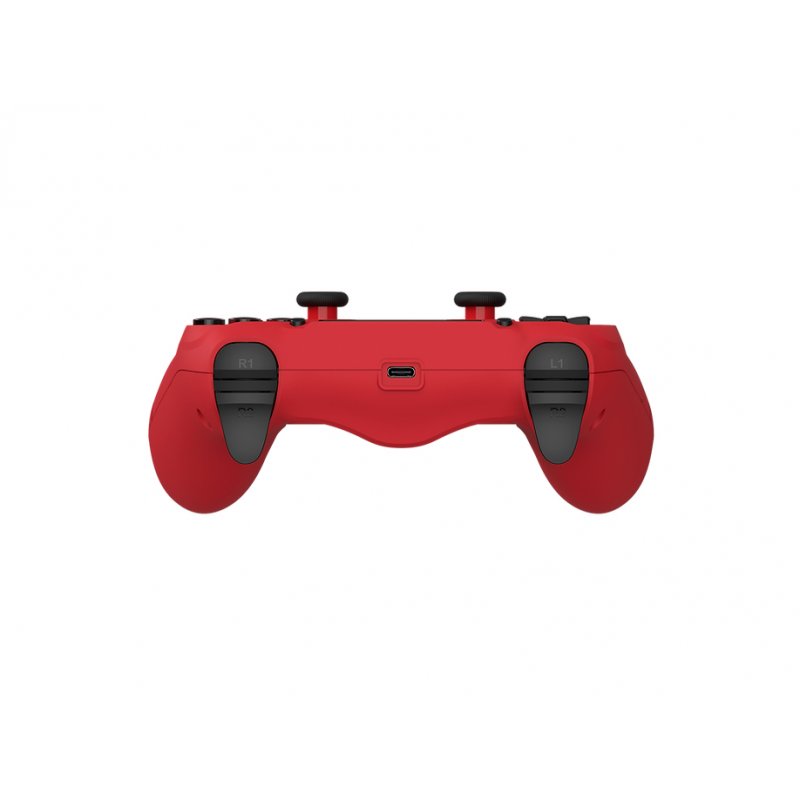 DragonShock - Manette sans fil Bluetooth MIZAR Rouge pour PS4, PC et Mobile