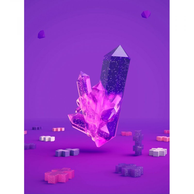 Plus-Plus TUBE PAILLETTES 100 Pcs