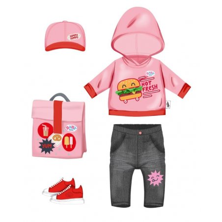 Zapf BABY born Snack Shop Outfit 43cm