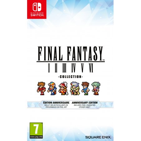 Final Fantasy I-VI - Anniversary Edition /Switch
